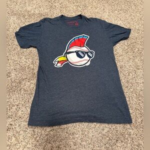 Baseballism Men’s Navy Major League Men’s Baseball T-Shirt : Size Medium